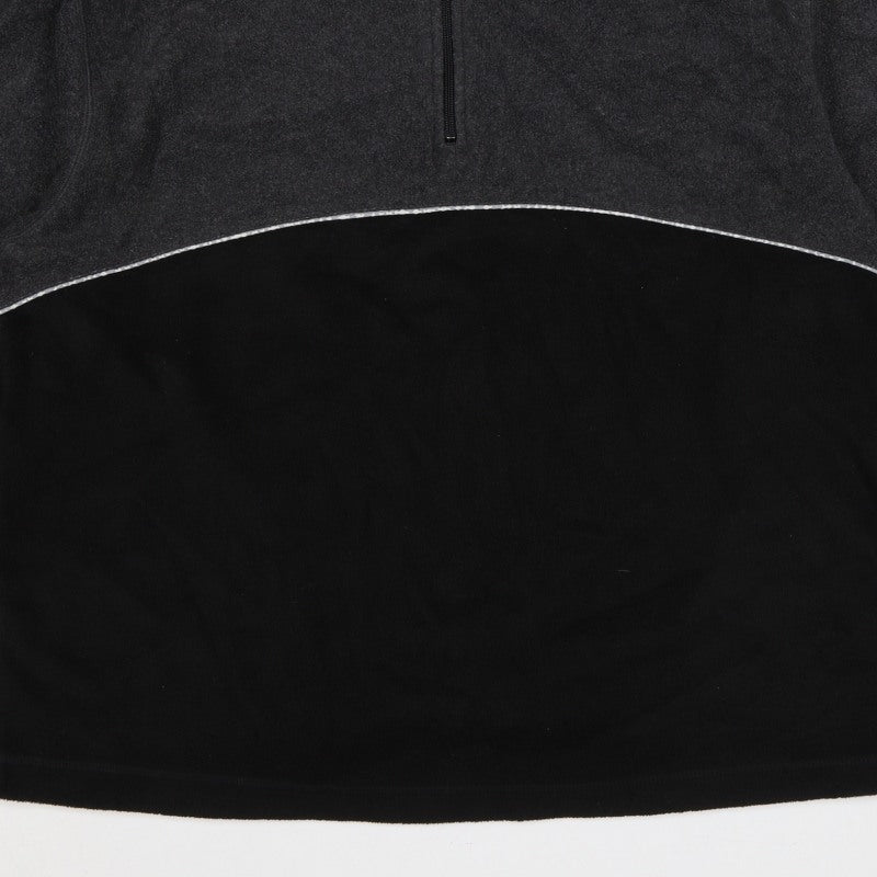 GAP Men’s Multicoloured XL 1/4 Zip Fleece Pullover Sweatshirt