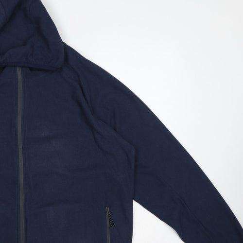Regatta Professional Men's Blue XL Hooded Full Zip Fleece Jacket