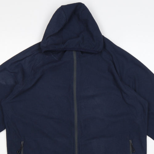 Regatta Professional Men's Blue XL Hooded Full Zip Fleece Jacket