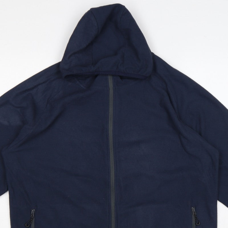 Regatta Professional Men's Blue XL Hooded Full Zip Fleece Jacket