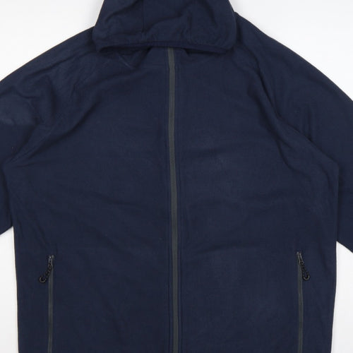 Regatta Professional Men's Blue XL Hooded Full Zip Fleece Jacket