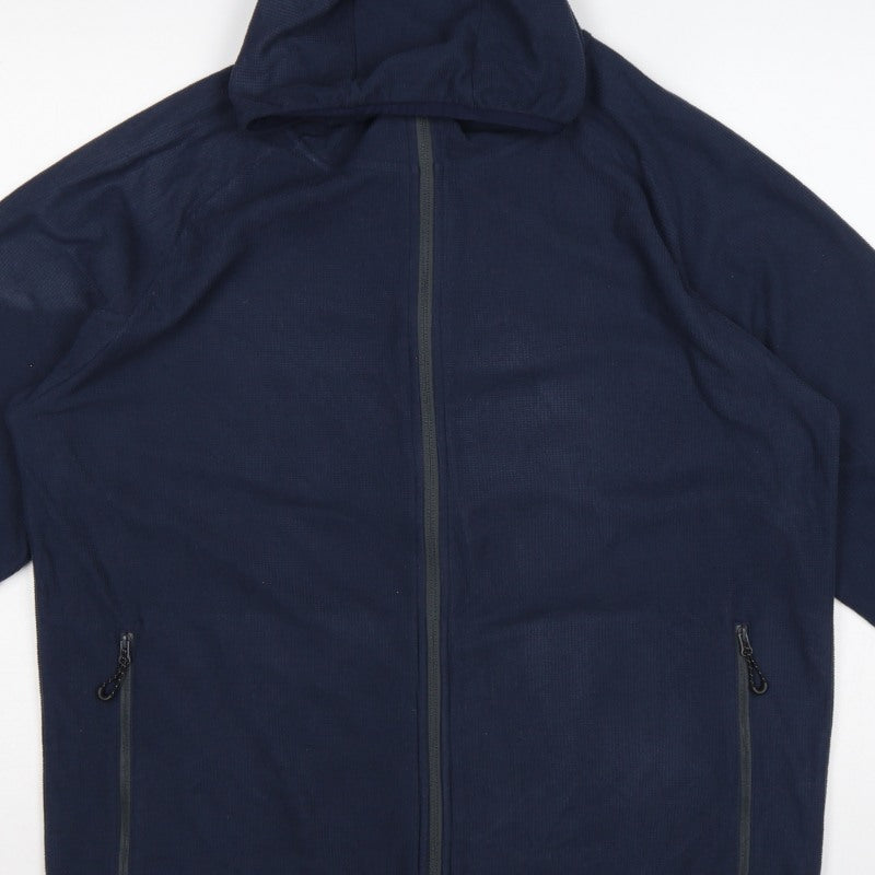 Regatta Professional Men's Blue XL Hooded Full Zip Fleece Jacket