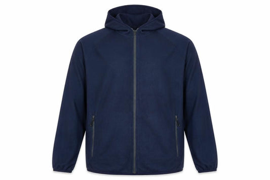 Regatta Professional Men's Blue XL Hooded Full Zip Fleece Jacket