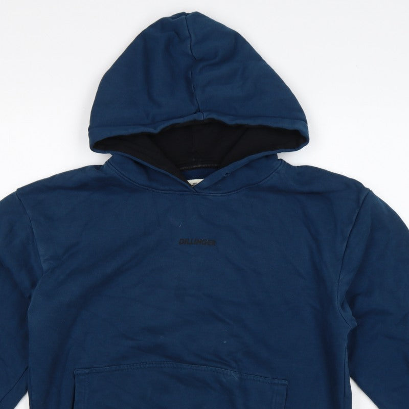 Additional view of Dillinger Men’s Blue L Pullover Hooded Cotton Logo Hoodie