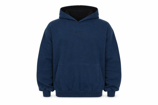 Dillinger Men’s Blue L Pullover Hooded Cotton Logo Hoodie