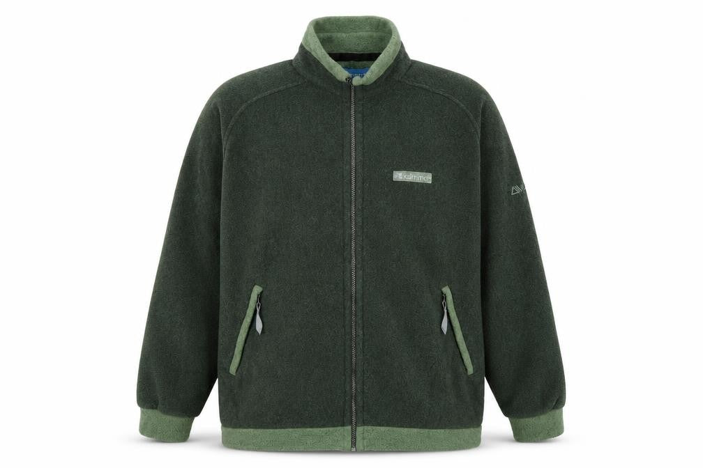 Karrimor Men’s Green M Full Zip Fleece Jacket Hiking Outdoor