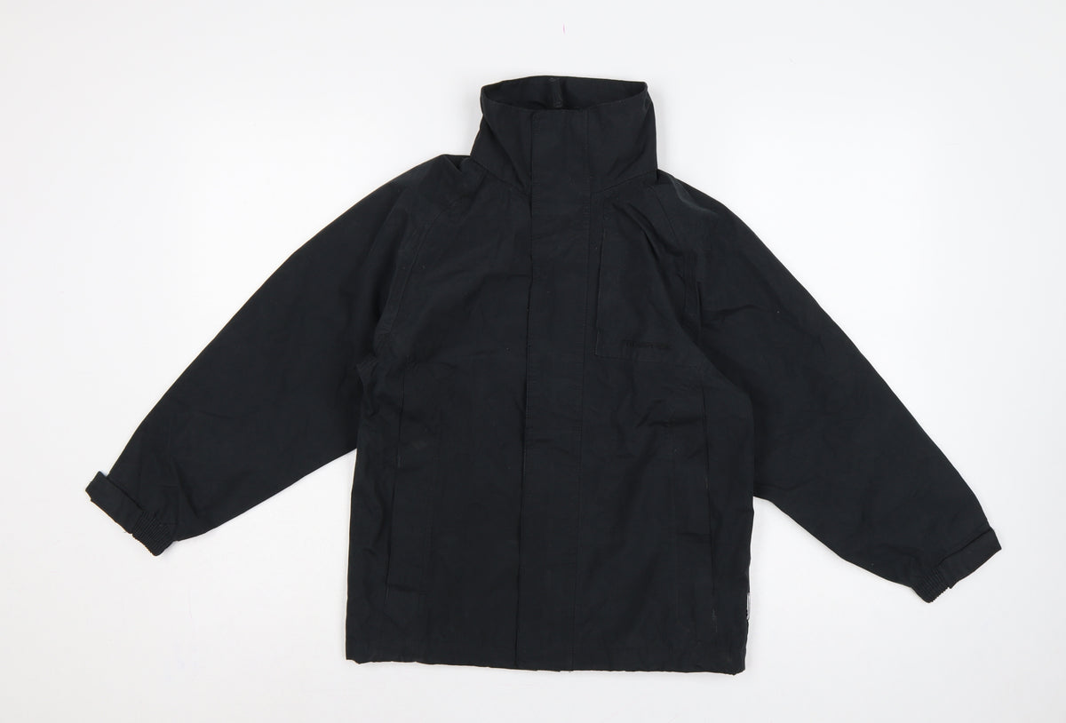 Trespass Boys Black 7-8 Years Ski Jacket Waterproof Windproof TP50