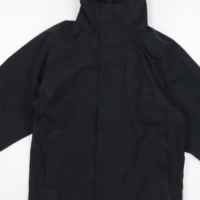 Trespass Boys Black 7-8 Years Ski Jacket Waterproof Windproof TP50