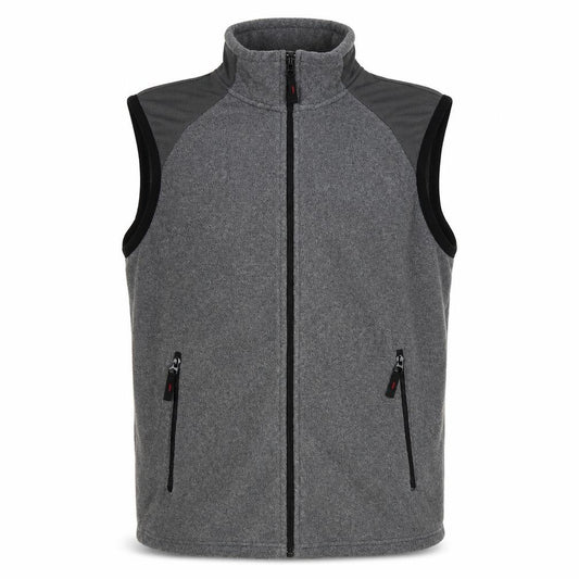 Old Navy Men’s Grey M Fleece Full Zip Outdoor Waistcoat Gilet