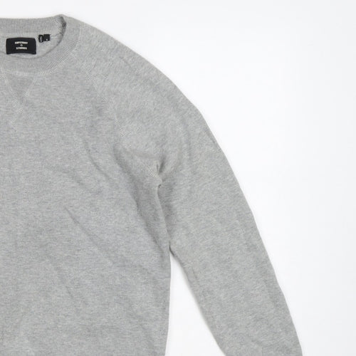 Superdry Studios Men's Grey S Crew Neck Pullover Sweatshirt