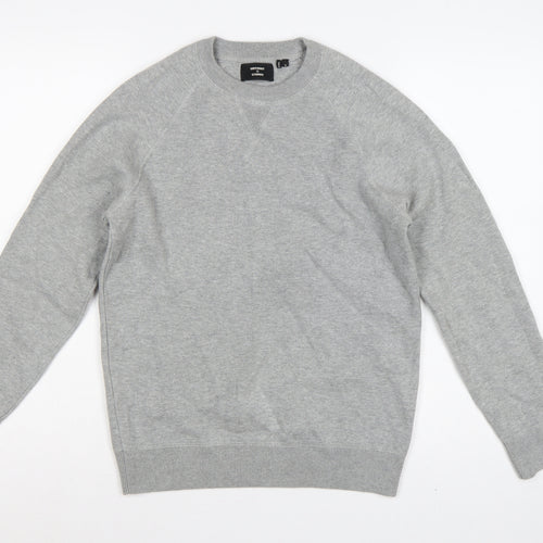 Superdry Studios Men's Grey S Crew Neck Pullover Sweatshirt
