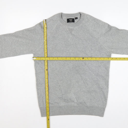 Superdry Studios Men's Grey S Crew Neck Pullover Sweatshirt