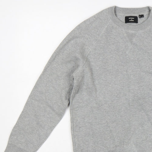 Superdry Studios Men's Grey S Crew Neck Pullover Sweatshirt