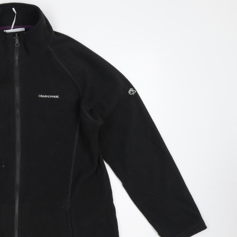Craghoppers Women’s Black UK 12 Fleece Full Zip Outdoor Jacket