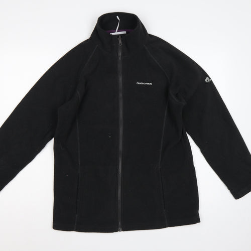 Craghoppers Women’s Black UK 12 Fleece Full Zip Outdoor Jacket