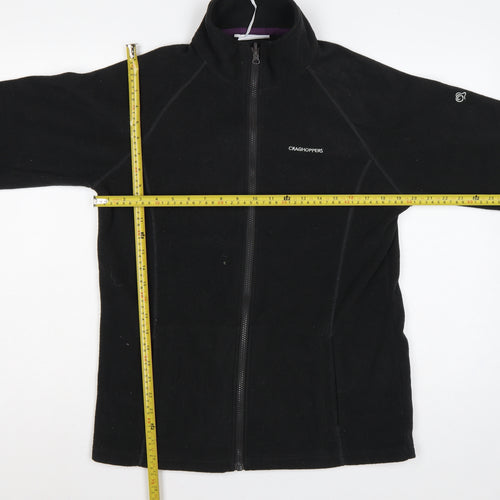 Craghoppers Women’s Black UK 12 Fleece Full Zip Outdoor Jacket