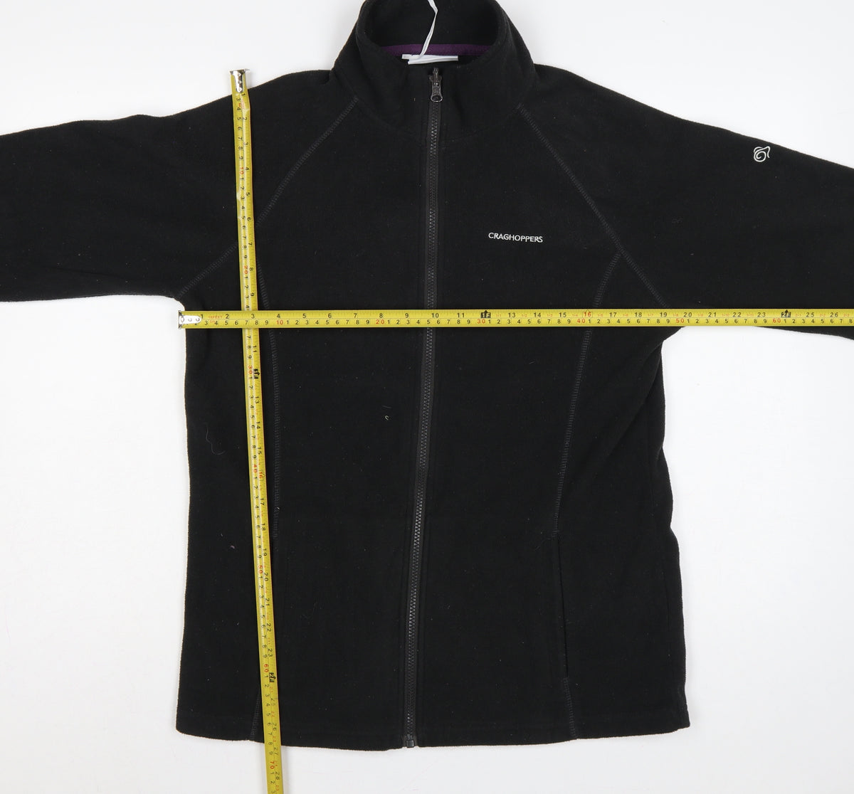 Craghoppers Women’s Black UK 12 Fleece Full Zip Outdoor Jacket