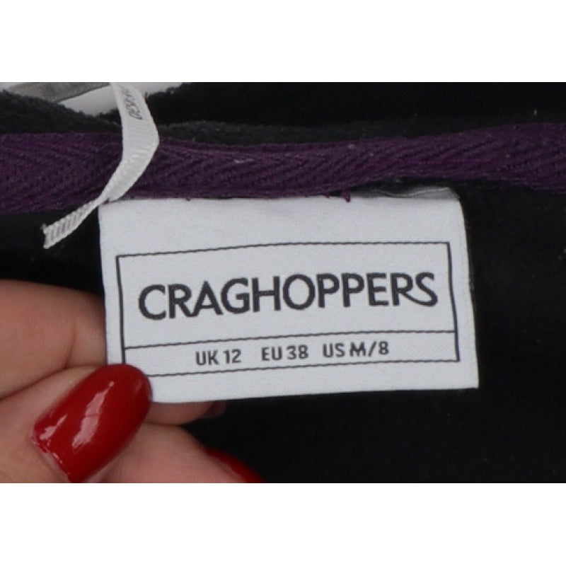 Craghoppers Women’s Black UK 12 Fleece Full Zip Outdoor Jacket