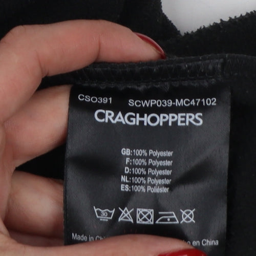 Craghoppers Women’s Black UK 12 Fleece Full Zip Outdoor Jacket