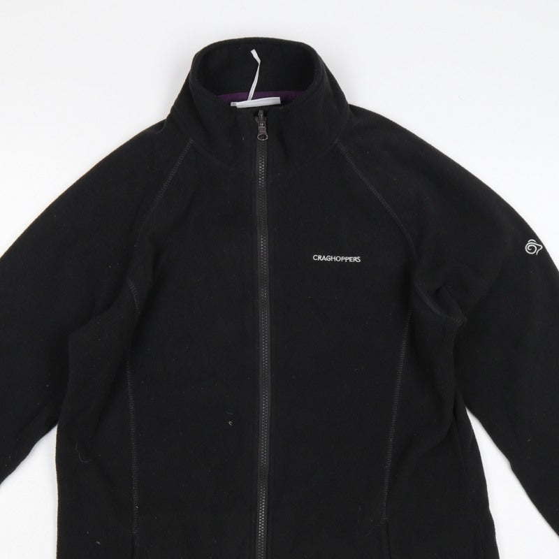 Craghoppers Women’s Black UK 12 Fleece Full Zip Outdoor Jacket
