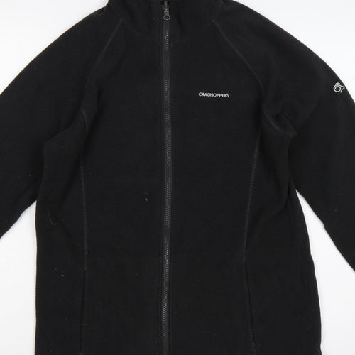 Craghoppers Women’s Black UK 12 Fleece Full Zip Outdoor Jacket