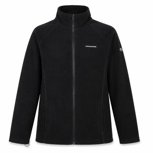 Craghoppers Women’s Black UK 12 Fleece Full Zip Outdoor Jacket
