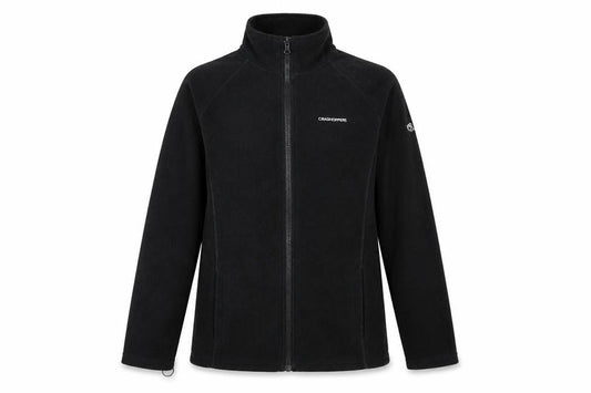 Craghoppers Women’s Black UK 12 Fleece Full Zip Outdoor Jacket