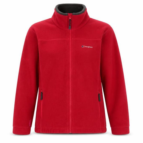 Berghaus Women Red Size 12 Full Zip Fleece Jacket Outdoor