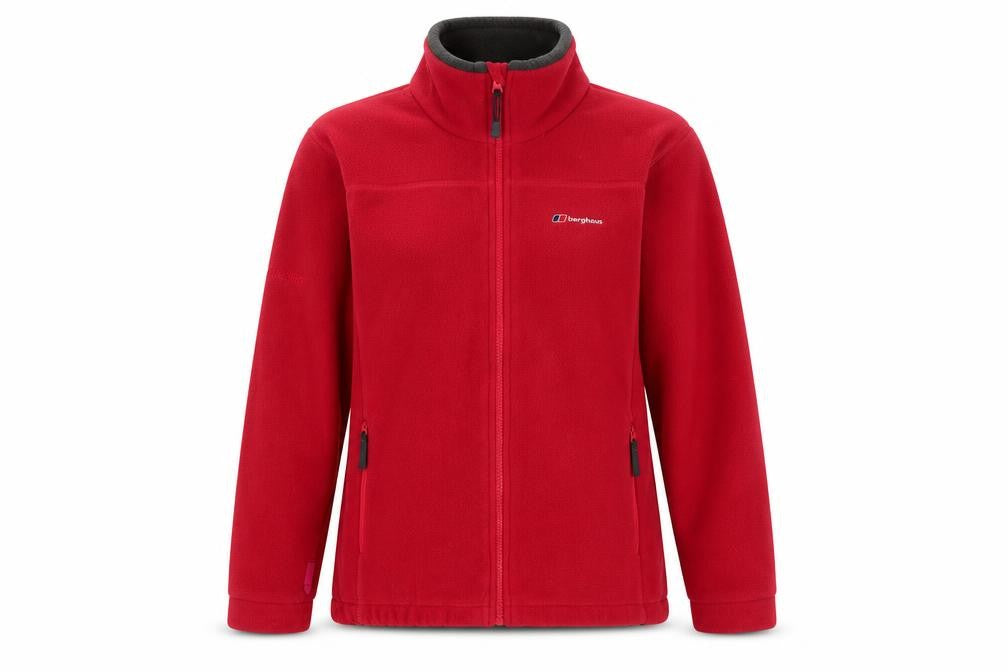 Berghaus Women Red Size 12 Full Zip Fleece Jacket Outdoor
