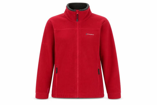 Berghaus Women Red Size 12 Full Zip Fleece Jacket Outdoor