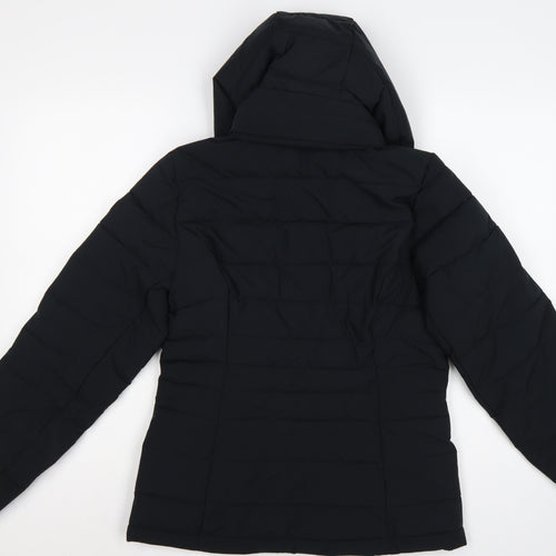 Abercrombie & Fitch Women Black M Lightweight Packable Puffer Jacket