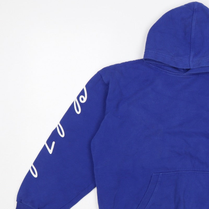 Additional view of Converse boys’ blue 12-13 years pullover hoodie logo graphic print