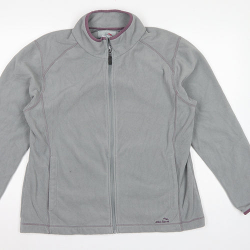 Peter Storm Women’s Grey Fleece Full Zip Jacket Size 18 Outdoor