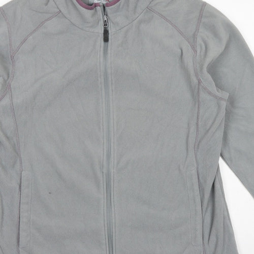 Peter Storm Women’s Grey Fleece Full Zip Jacket Size 18 Outdoor