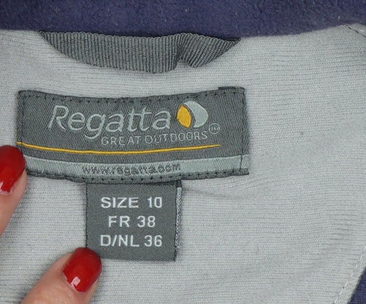 Regatta Women’s Blue Size 10 Fleece Full Zip Outdoor Jacket