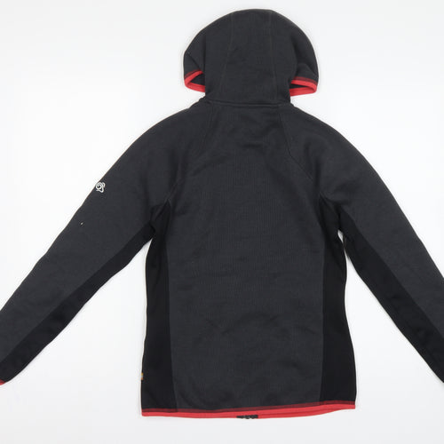 Craghoppers Women’s Black UK 8 Hooded Full Zip Fleece Jacket