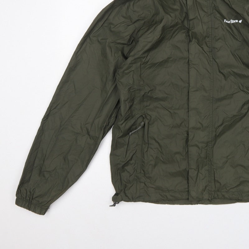 Peter Storm Men's Green XS Hooded Lightweight Windbreaker Jacket