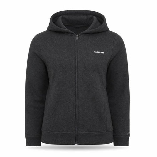 LA Gear Women’s Grey Size 16 Full Zip Hooded Fleece Hoodie