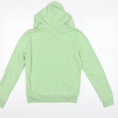 PINK Victoria's Secret Women’s Green S Full Zip Logo Hoodie