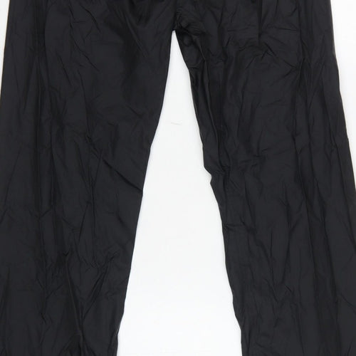Regatta Professional Men Black S Waterproof Rain Trousers Elastic Waist