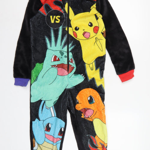 Pokémon Boys Multicoloured 9-10 Years Fleece Hooded Zip One Piece