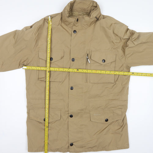 Barbour Men’s Beige L Waterproof Breathable Military Field Jacket