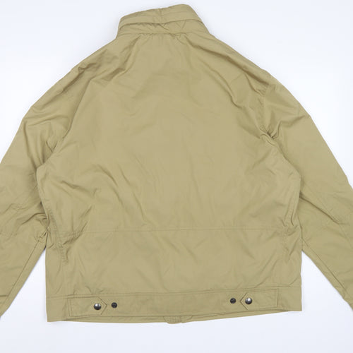 Polo Ralph Lauren Men's Beige XL Basic Full Zip Logo Jacket