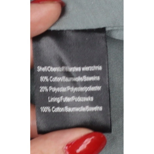 Paraphrase Women’s Grey White Striped UK 18 Single-Breasted Blazer