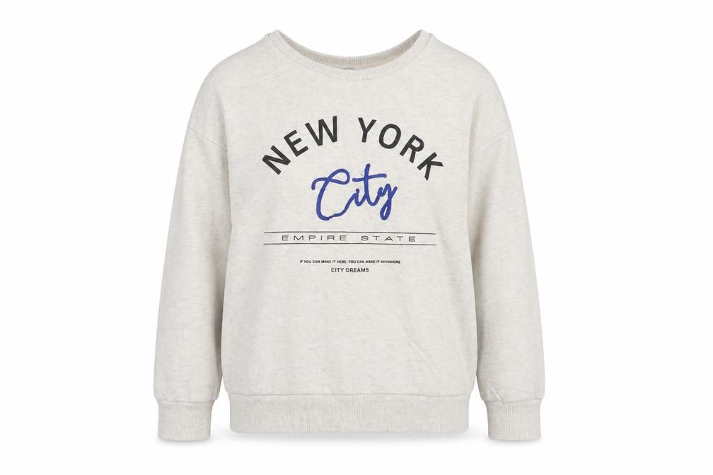 Next Teens Beige UK 6 XS New York City Pullover Sweatshirt