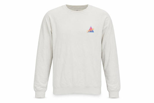B&C Collection Men’s Ivory M Free Riders Graphic Crew Neck Sweatshirt