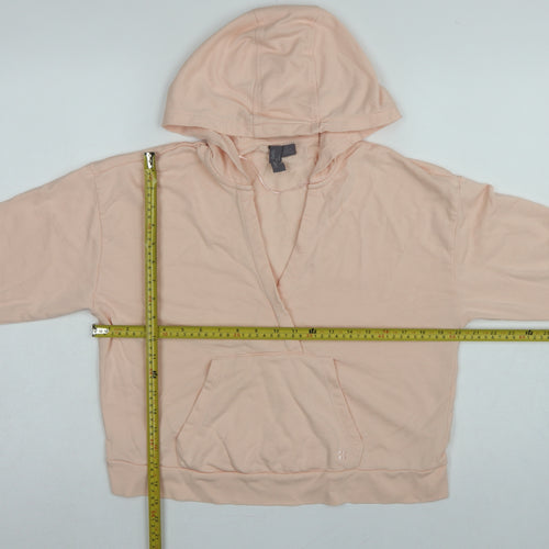 Sweaty Betty Women’s Pink UK 8 Pullover Hoodie Cotton Modal