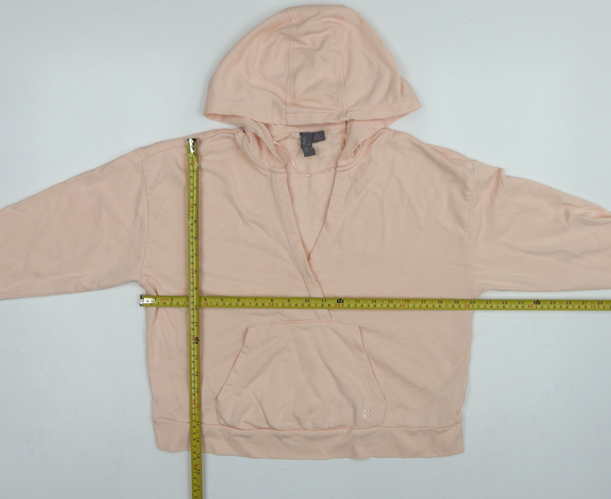 Sweaty Betty Women’s Pink UK 8 Pullover Hoodie Cotton Modal