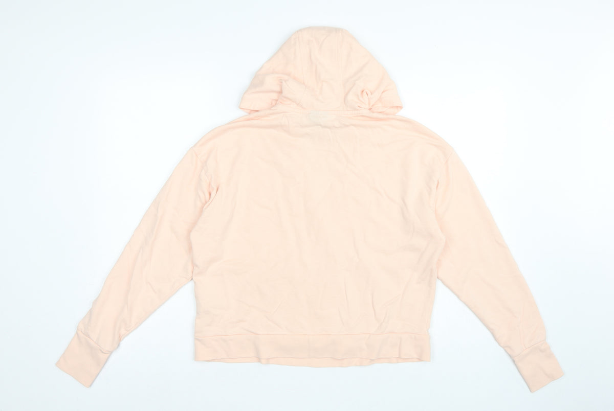 Sweaty Betty Women’s Pink UK 8 Pullover Hoodie Cotton Modal