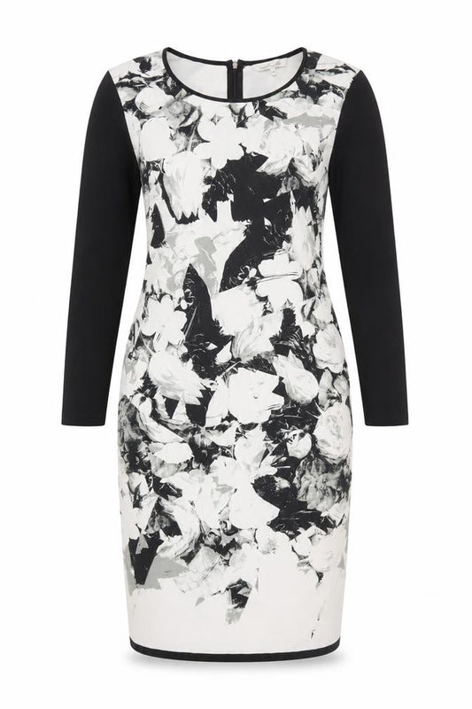 Front view of Damsel in a Dress Women’s Multicoloured Floral Pencil Dress UK 14